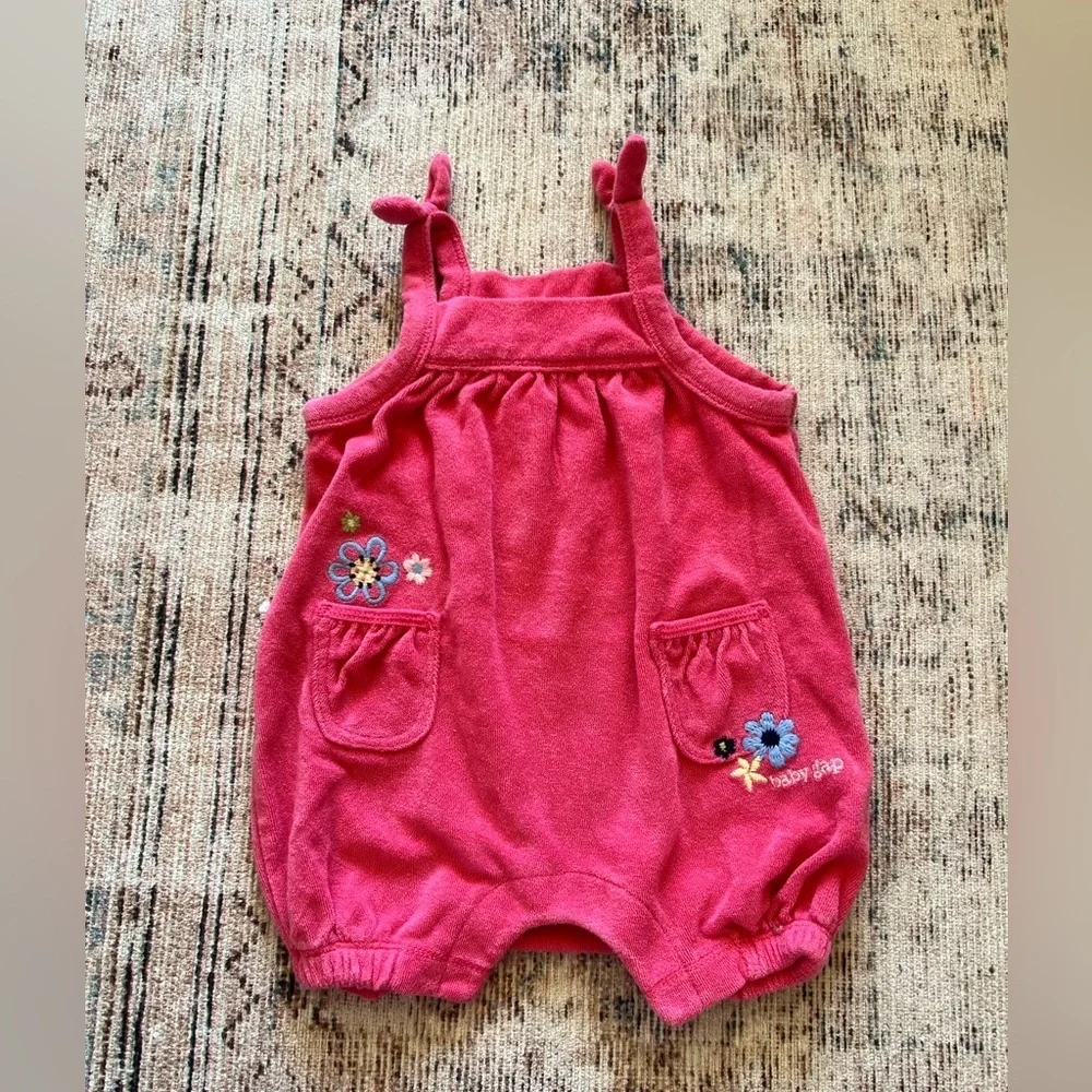 GAP Pink Jumpsuit Romper One Piece - Picture 1 of 3
